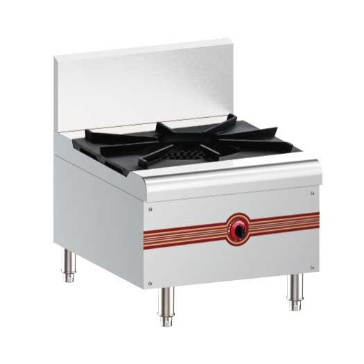 Self-Inducing Draft Low-Profile Soup Stove (Commercial Model)