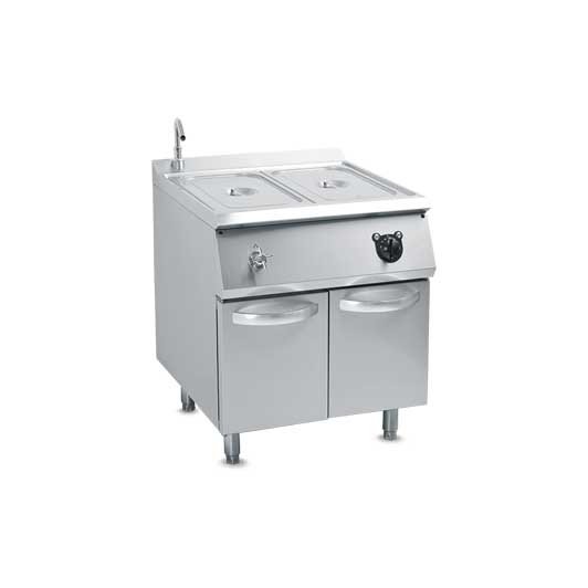 Electric Heated Soup Well with Cabinet