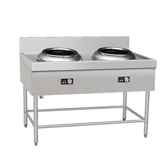 Induction wok stove