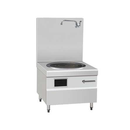 Single-head electromagnetic low-soup stove